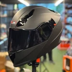کلاه کاسکت فک متحرک ردلاین 939 رنگ مشکی مات