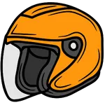 without jaw helmet category