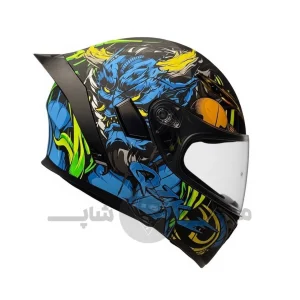 کلاه کاسکت فک متحرک QIKE کد 3