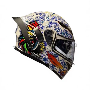 کلاه کاسکت فک متحرک QIKE کد 5