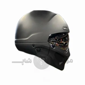 کلاه کاسکت فک جداشو اسکورپیون FGN با طلق جیوه ای کد 1