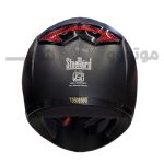 کلاه کاسکت فک ثابت استیل برد رنگ مشکی