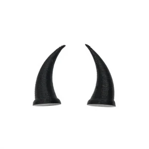 شاخ متوسط کلاه کاسکت مدل شیطانی رنگ مشکی