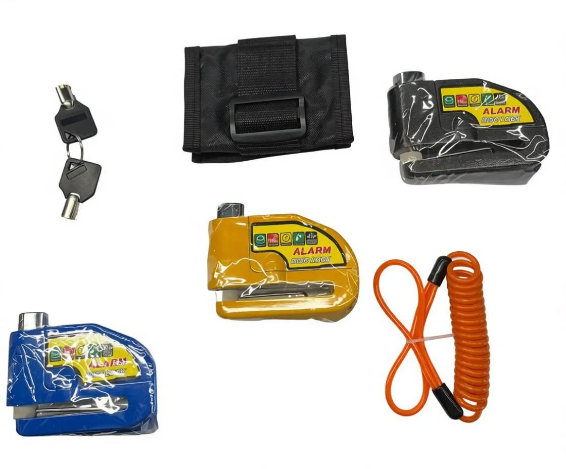 قفل دیسک اژیر دار با سیم هشدار