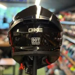 کلاه کاسکت فک ثابت QIKE مدل FP02 مشکی براق