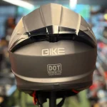 کلاه کاسکت فک ثابت QIKE مدل FP02 خاکستری