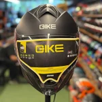 کلاه کاسکت فک ثابت QIKE مدل FP02 مشکی مات