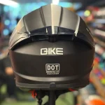 کلاه کاسکت فک ثابت QIKE مدل FP02 مشکی مات