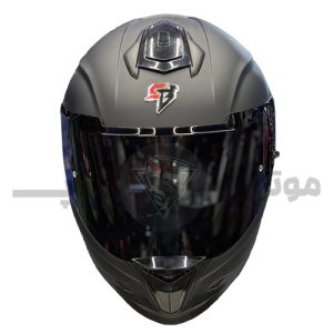 کلاه کاسکت فک ثابت استیل برد مدل SBH_57 iss کد 1