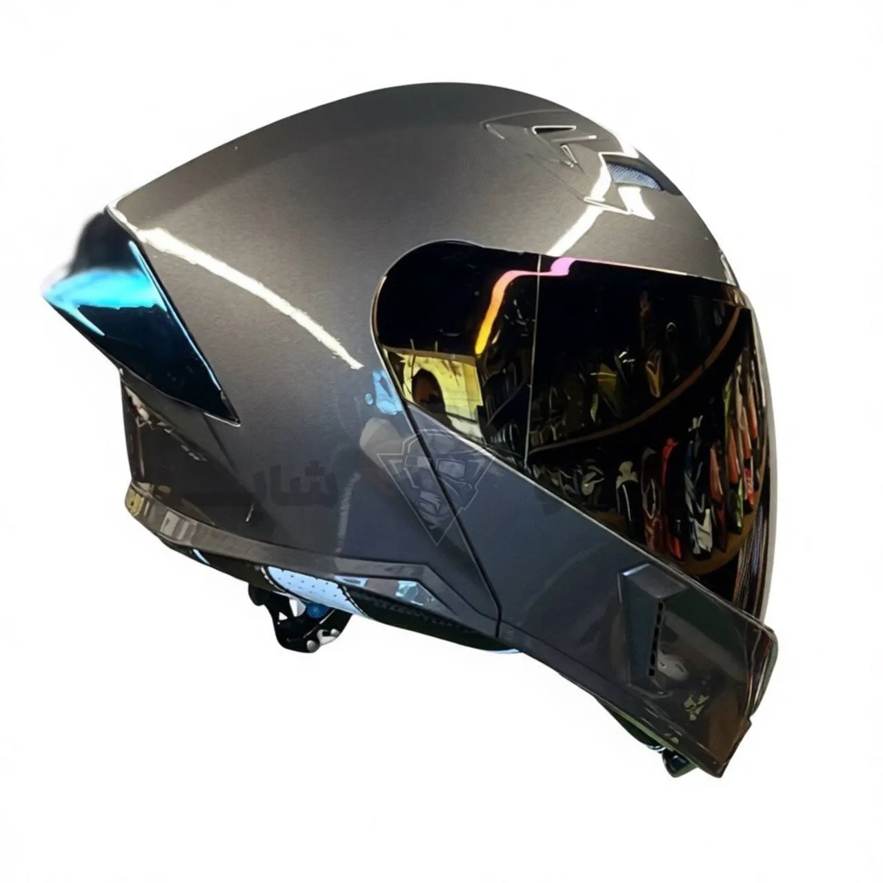 کلاه کاسکت فک متحرک استیل برد SB20 کد 3