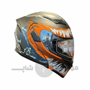 کلاه کاسکت فک متحرک DA1 101 کد 8