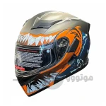 کلاه کاسکت فک متحرک DA1 101 کد 8