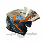 کلاه کاسکت فک متحرک DA1 101 کد 8