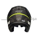 کلاه کاسکت بدون فک DA1 407 طرح دار کد 8