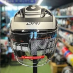 کلاه کاسکت بدون فک DA1 407 طرح دار کد 9