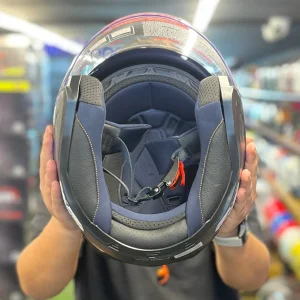 کلاه کاسکت بدون فک DA1 407 طرح دار کد 13