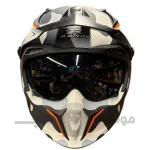 کلاه کاسکت فک جداشو راپیدو 890 اسکورپیون کد 7