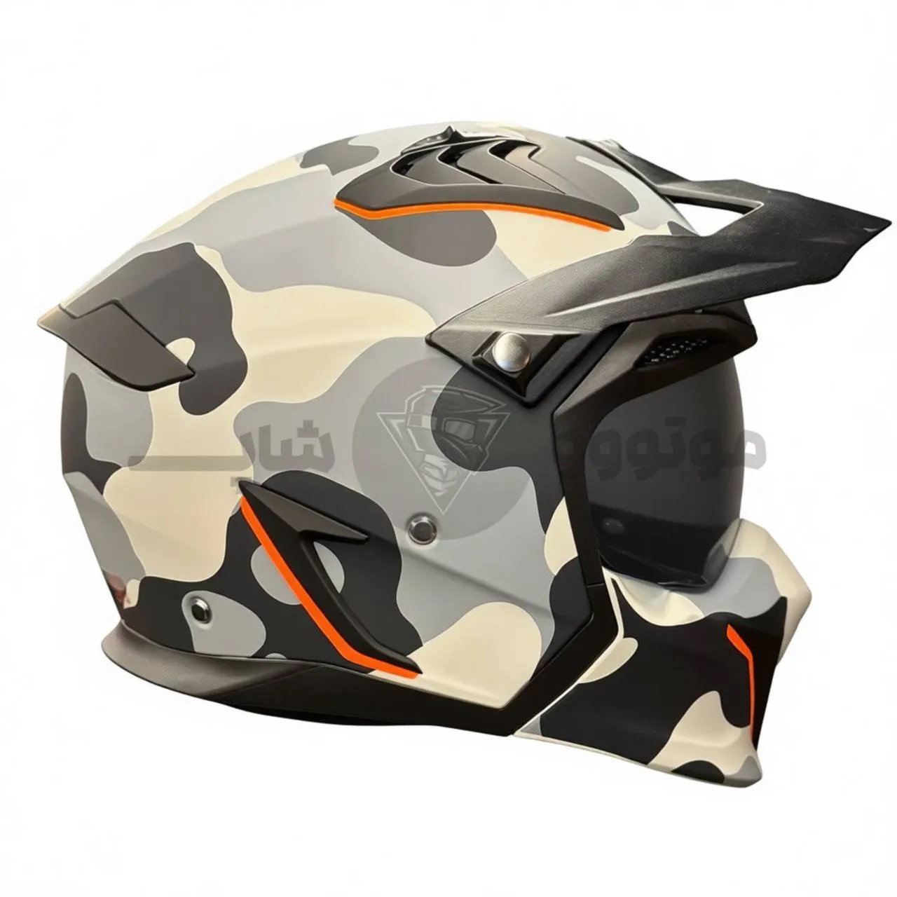 کلاه کاسکت فک جداشو راپیدو 890 اسکورپیون کد 7