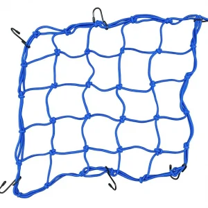 کش نگهدارنده کلاه کاسکت رنگ آبی