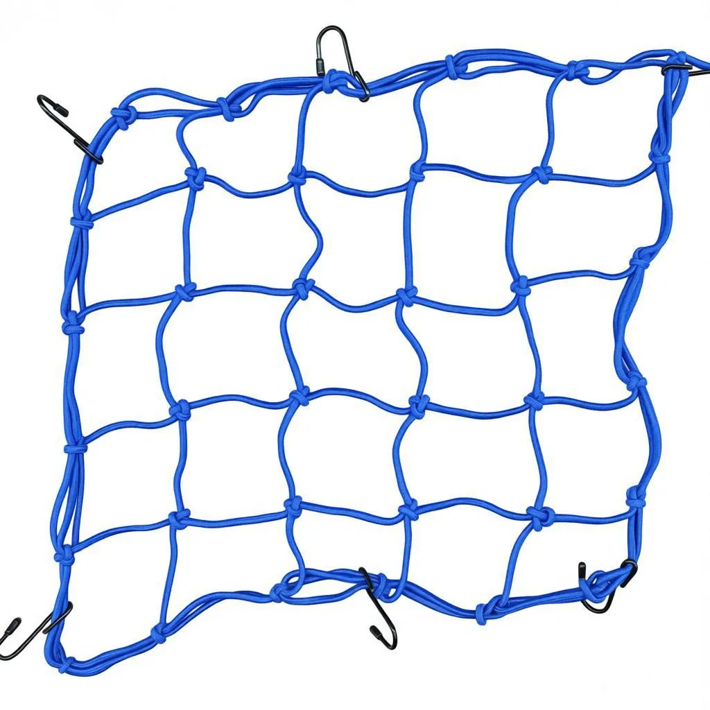 کش نگهدارنده کلاه کاسکت رنگ آبی