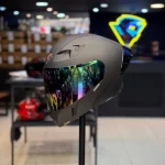 کلاه کاسکت فک متحرک استیل برد SB20 کد 11