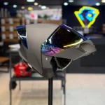 کلاه کاسکت فک متحرک استیل برد SB20 کد 11