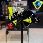 کلاه کاسکت فک متحرک استیل برد SB20 کد 9