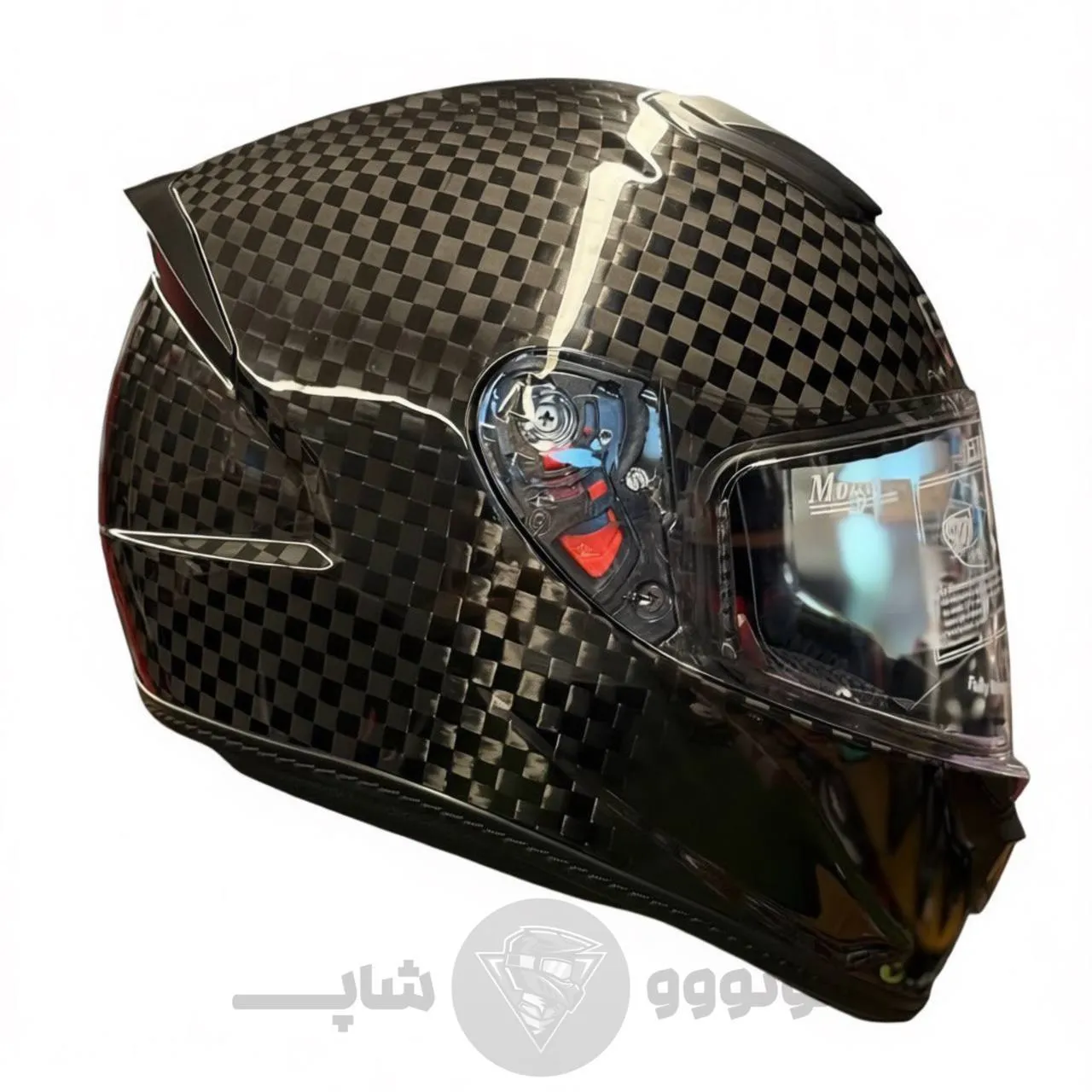 کلاه کاسکت فک ثابت کایک کربن اصل کد 1