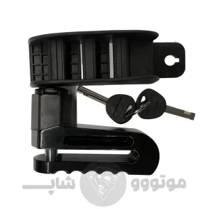 قفل دیسکی Redline به همراه پایه نگهدارنده