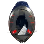کلاه کاسکت فک ثابت AGV رنگ مشکی قرمز کد 6
