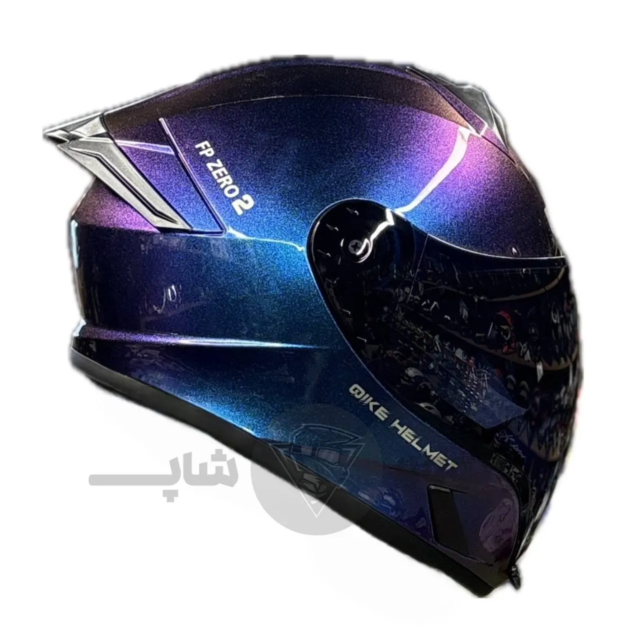 کلاه کاسکت فک ثابت QIKE مدل FP02 کد 10