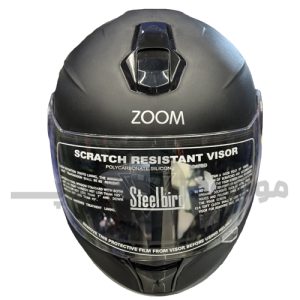 کلاه کاسکت فک ثابت استیل برد مدل ZOOM