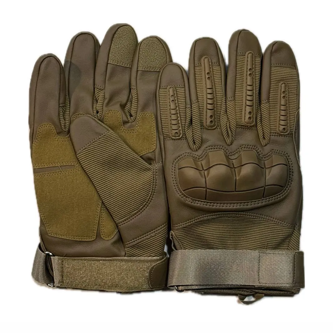 دستکش پروتکشن دار چرمی کد2