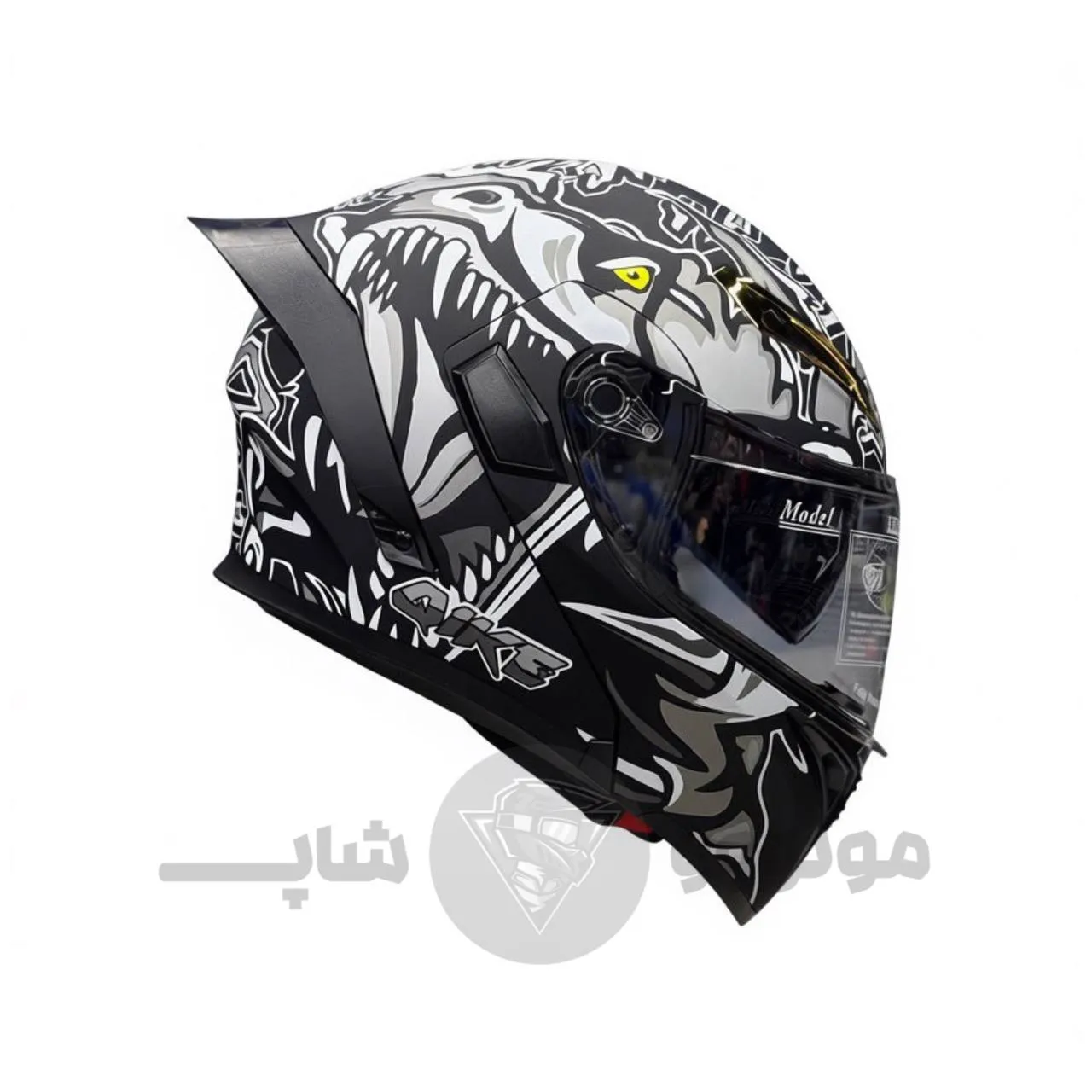 کلاه کاسکت فک متحرک QIKE کد 30