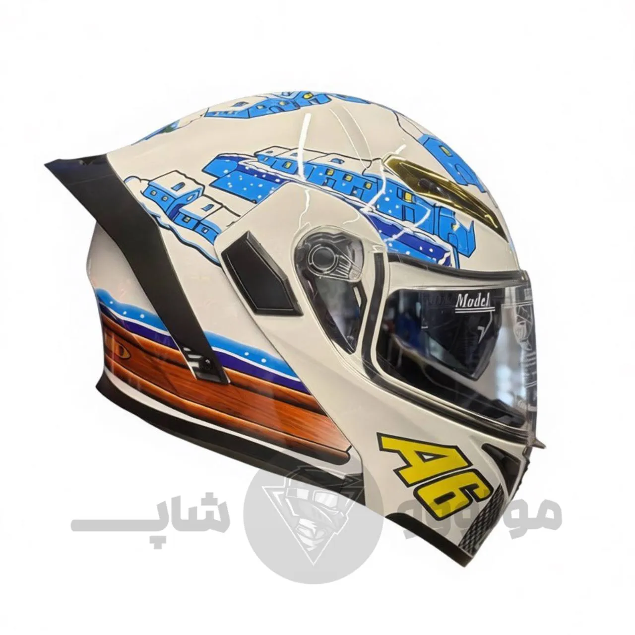 کلاه کاسکت فک متحرک QIKE کد 22