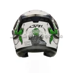 کلاه کاسکت بدون فک DA1 407 طرح دار کد 13