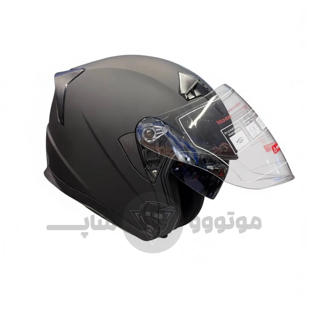 کلاه کاسکت بدون فک DA1 407 طرح دار کد 14