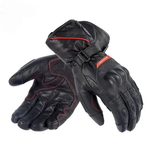 دستکش المنت دار چرمی برند star field knight