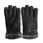 دستکش چرم زمستونی داخل کرک