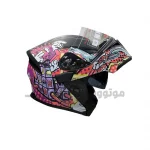 کلاه کاسکت فک متحرک DA1 101 کد 15