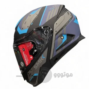 کلاه کاسکت فک متحرک Smk Gollwing کد 5