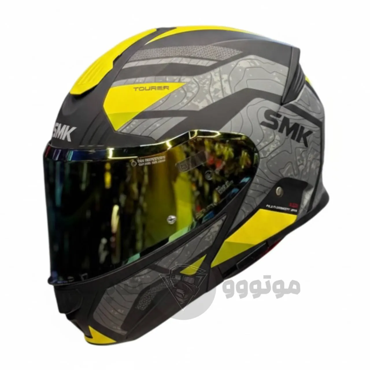 کلاه کاسکت فک متحرک Smk Gollwing کد 7