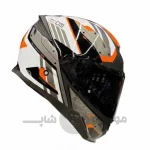 کلاه کاسکت فک متحرک Smk Gollwing کد 8