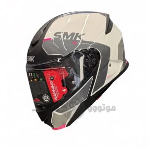 کلاه کاسکت فک متحرک Smk Gollwing کد 2