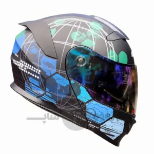 کلاه کاسکت فک متحرک برند جایکا کد 2