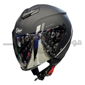 کلاه کاسکت بدون فک برند فلش (FLASH) کد 3