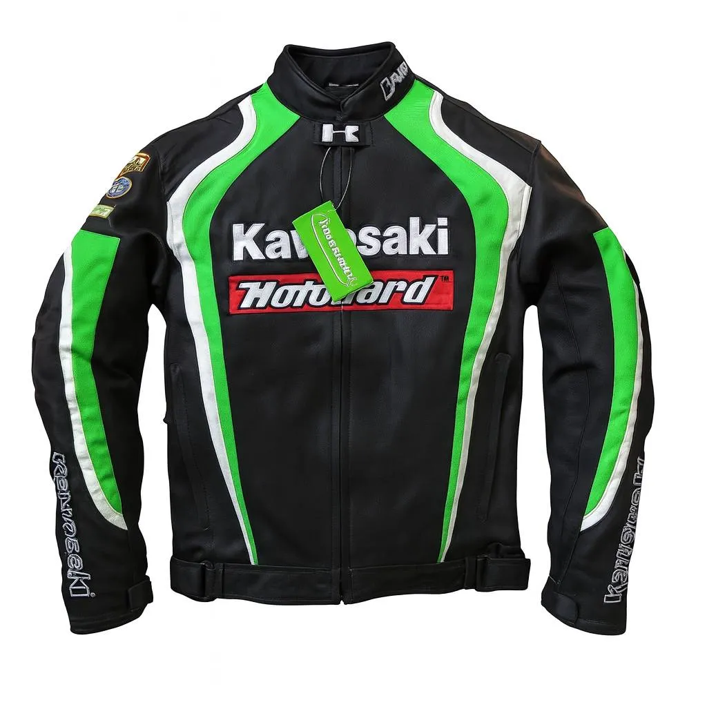 کاپشن موتور سواری Kawasaki