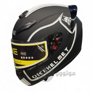 کلاه کاسکت فک ثابت QIKE کد 6