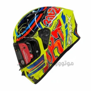 کلاه کاسکت فک ثابت SMK STELLAR کد 12