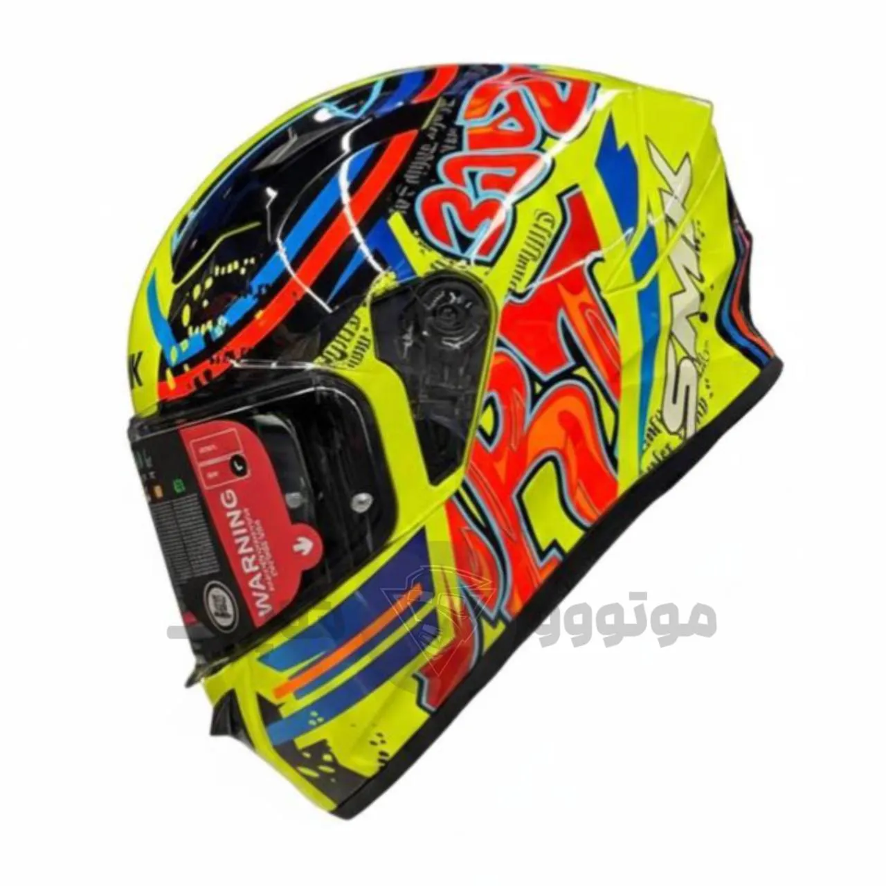 کلاه کاسکت فک ثابت SMK STELLAR کد 12